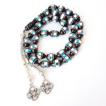 Rosary Prayer Beads Tasbeeh Men Gift Natural Kook Delicately Hand Engraved