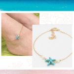 Starfish and Pearl Anklet for Ladies, Sexy, Playful and Chic