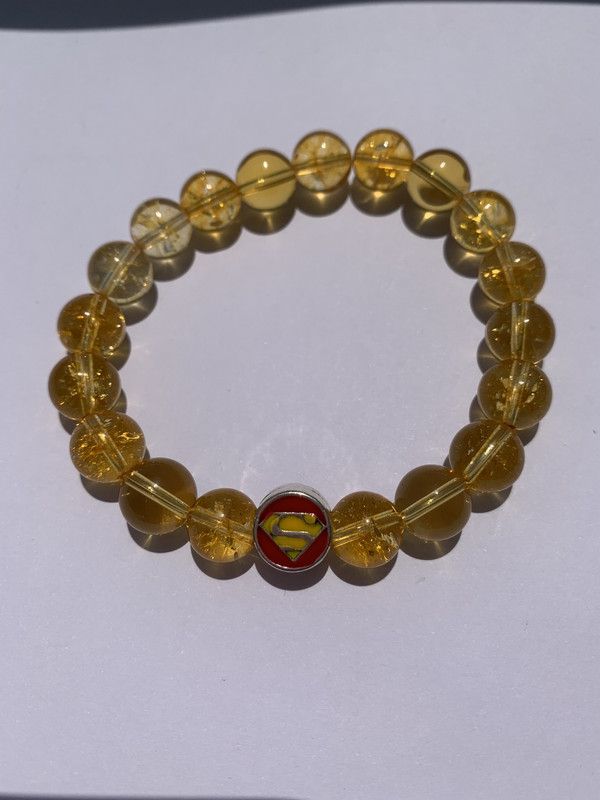 Super woman wonderwoman citrine 8mm - Image 2