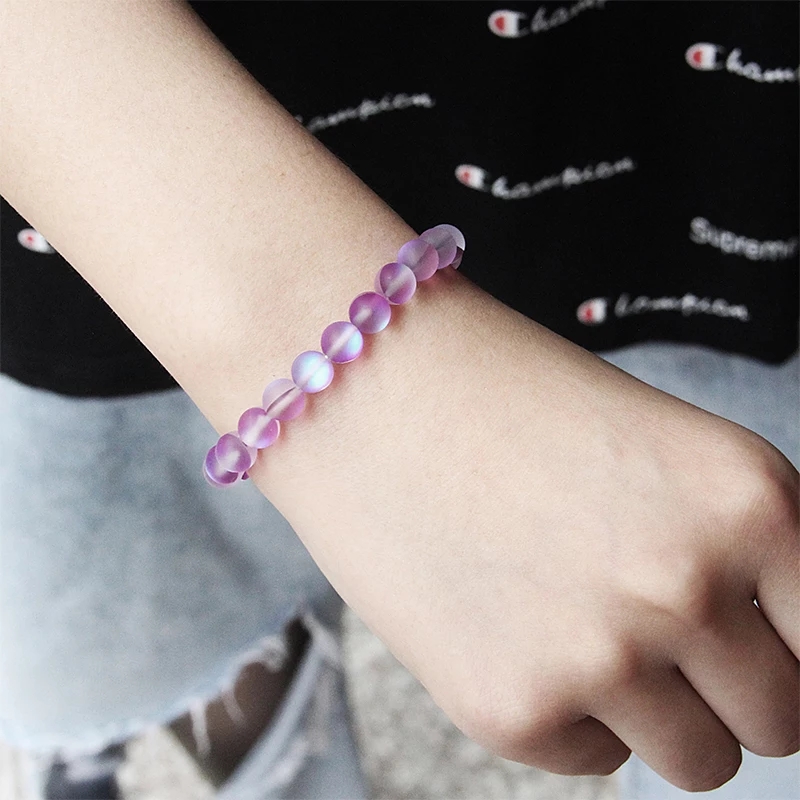 Purple northern lights bracelet - Image 2