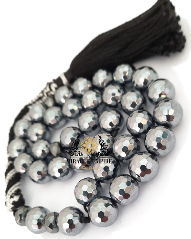 Exclusive Titanium Prayer Beads Very Light High Strengh Unique Design Handmade Tassel - Image 2