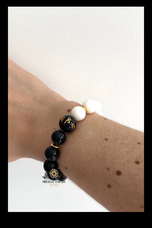 Yin Yang Bracelet Handcrafted Feng Shui Keep Balance Luck Positive Thoughts Inspiration - Image 2