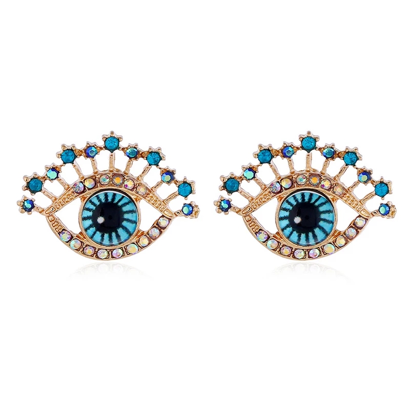 Earrings for women eyes crystals