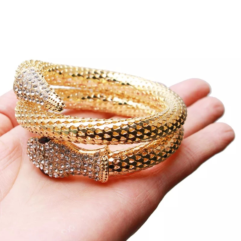 Bangle Bracelet for woman snake shape - Image 2