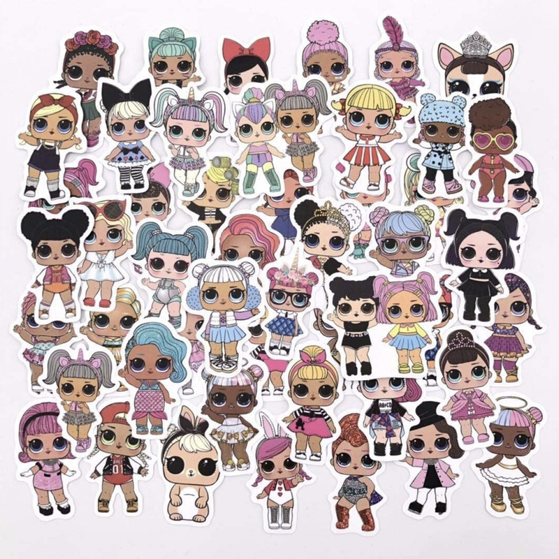 Girls stickers gift surprise share friends school birthday party