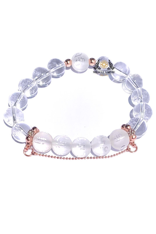 Feng Shui Bracelet With Natural Clear Quartz Healing And Spiritual Growth - Image 3