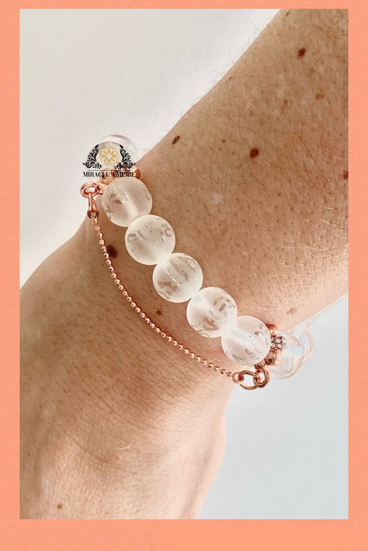 Feng Shui Bracelet With Natural Clear Quartz Healing And Spiritual Growth - Image 2