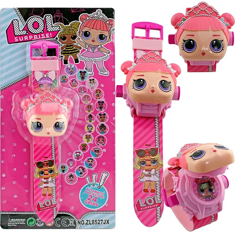 girls watch with image projector pink for kids party gift birthday holidays - Image 2