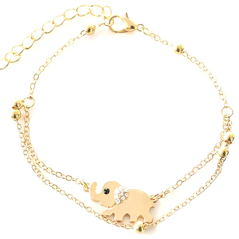 Adorable baby elephant yellow color alloy - Image 3