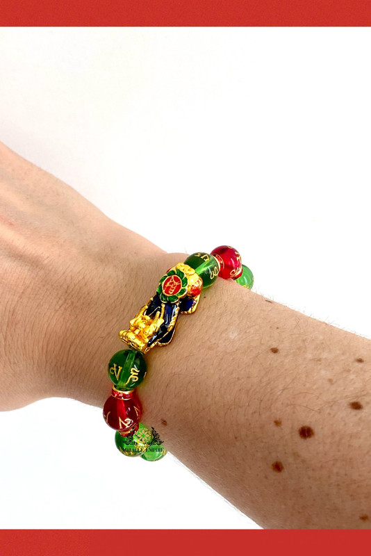 Feng Shui Pi Xiu Bracelet Mood Temperature Amulet Money Fortune Luck - Image 2