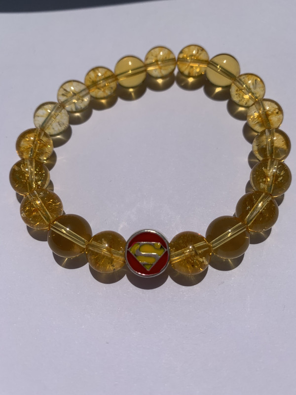 Super woman wonderwoman citrine 8mm - Image 4