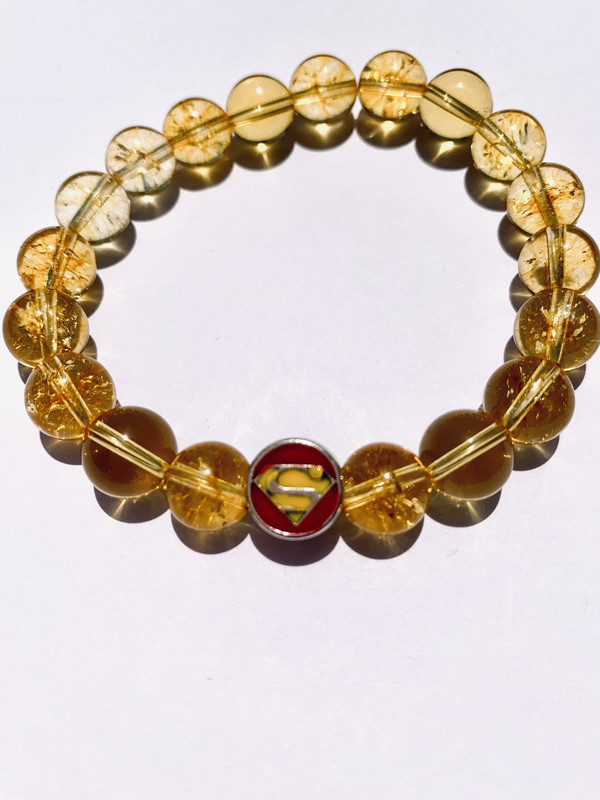 Super woman wonderwoman citrine 8mm - Image 3