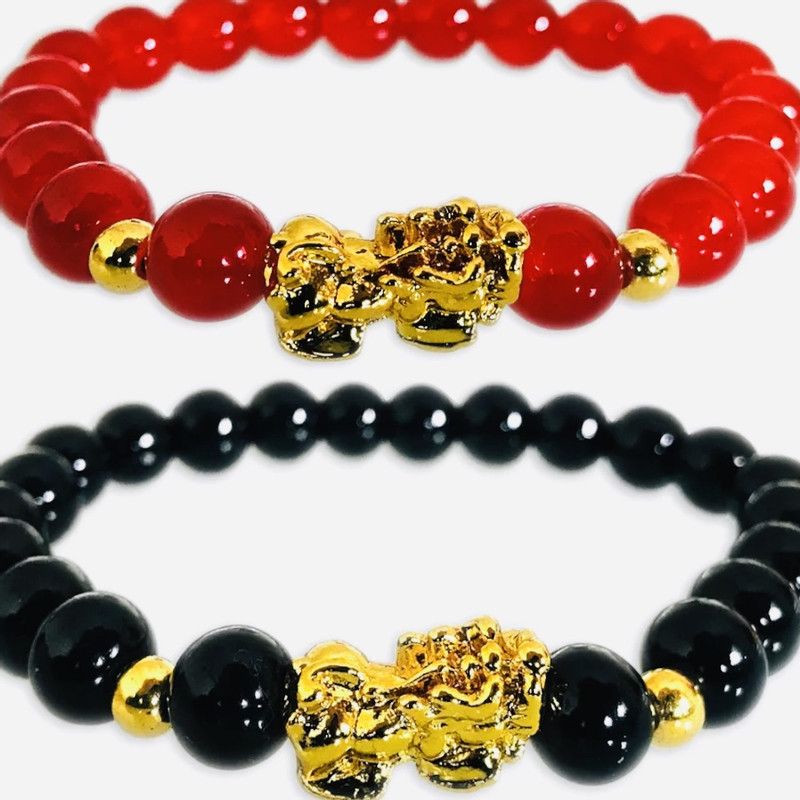 Feng shui Mantra obsedian and carnelian - Image 2