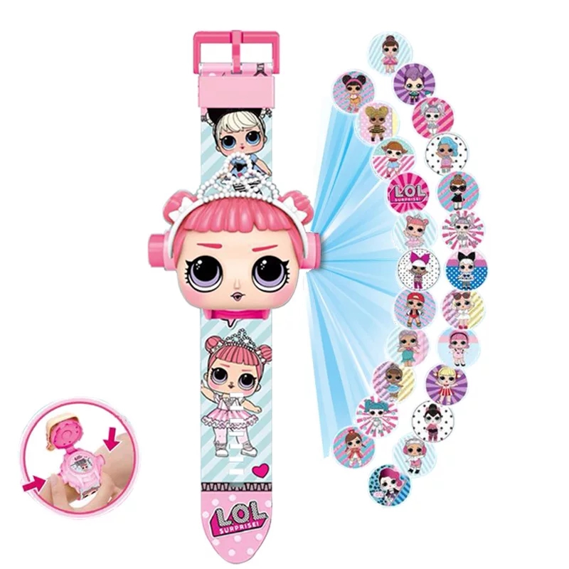 girls watch with image projector pink for kids party gift birthday holidays - Image 3