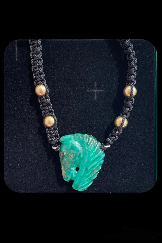 Emerald Emeralds Green Gift THE CAVALRY CABALLERO natural Colombian Emerald horse handcrafted timeless piece of art handmade bracelet - Image 2