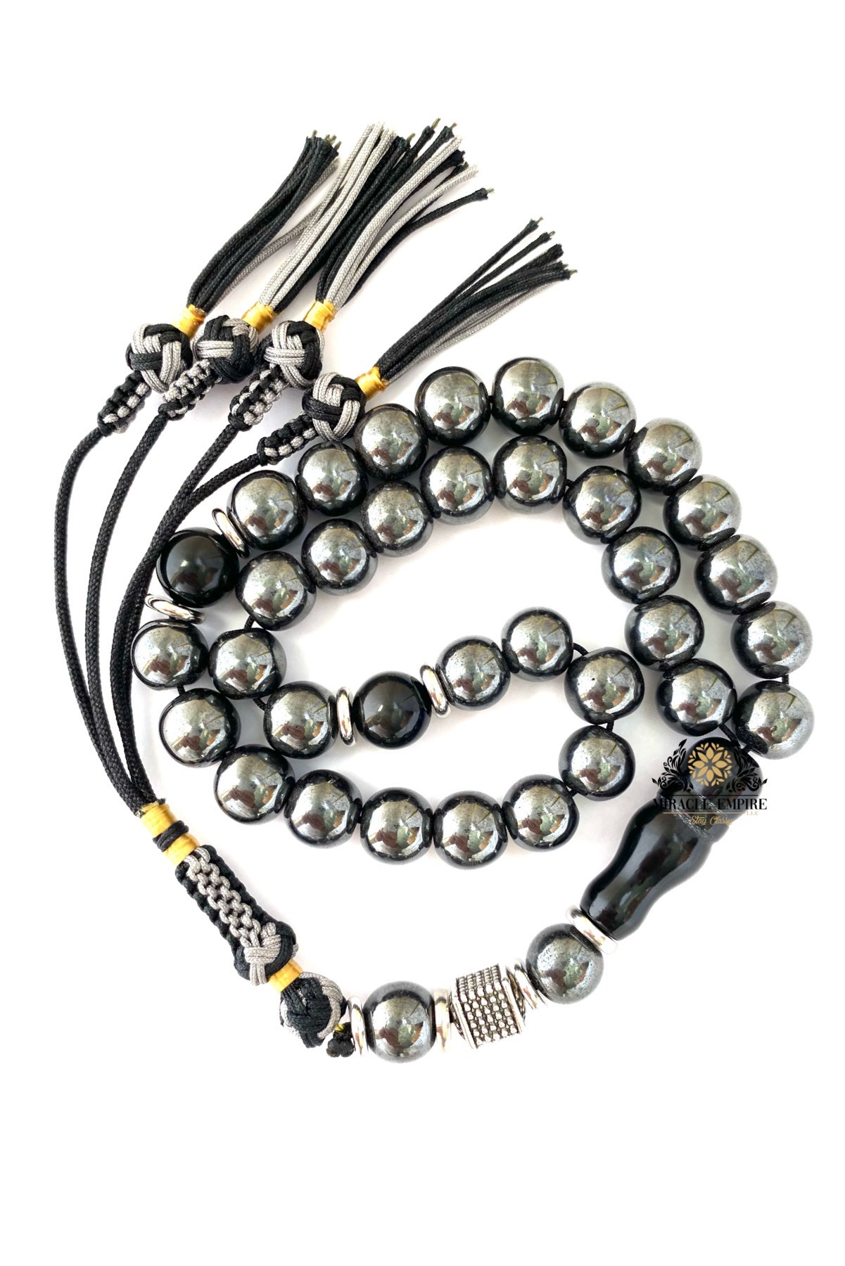 Prayer Beads Men Tasbih 33 Prayer Beads Stress Pain Relief Magnetic Stones
